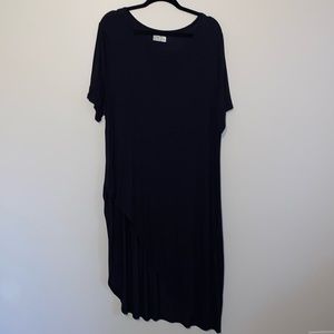 MAURICES 24/7 ASYMMETRICAL HEM DRESS SIZE 2